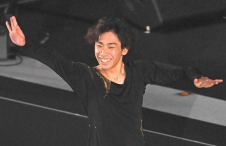 ファンタジー・オン・アイスに出演した織田信成（撮影・堀内翔）