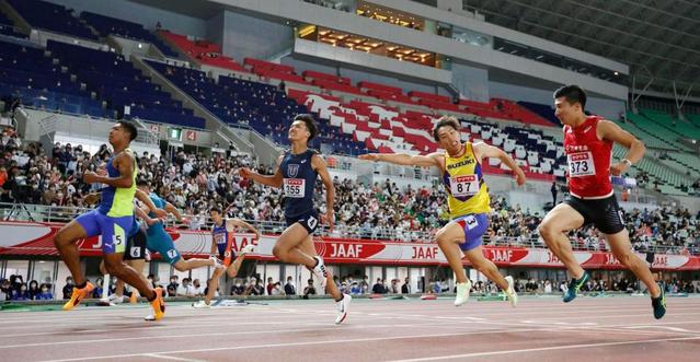 元日本記録保持者の桐生祥秀は伸びず１０秒２７で６位　葛藤吐露「ほんとに優勝したいのか」