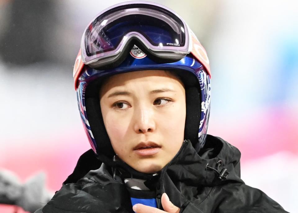 　現役続行を表明した高梨沙羅