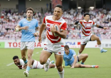 ラグビー日本、ウルグアイに快勝