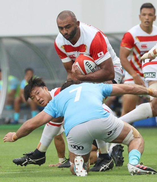 ラグビー日本代表がウルグアイに完勝　リーチ「新チーム、いいスタートを切れた」