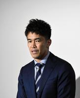 　日本フェンシング協会の理事会を終え、取材に応じた武井壮会長