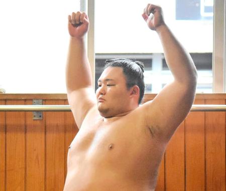 　６場所連続出場停止から復帰する朝乃山