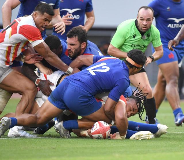 ラグビー日本代表が逆転負け　フランスからの歴史的勝利ならず　終盤に無念の“幻トライ”