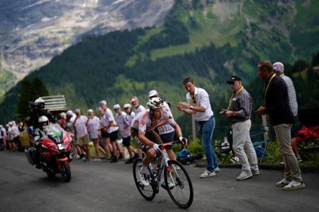 　ツール・ド・フランス、第９ステージを制したボブ・ユンゲルス＝１０日、エーグル（ＡＰ＝共同）