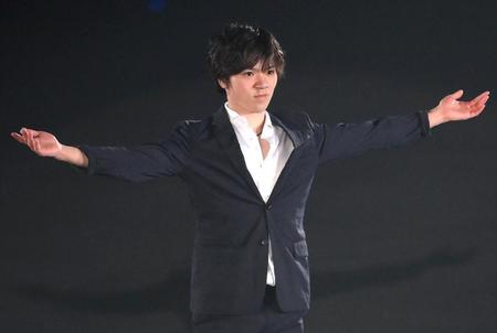 　東京公演に出演した宇野昌磨（撮影・堀内翔）