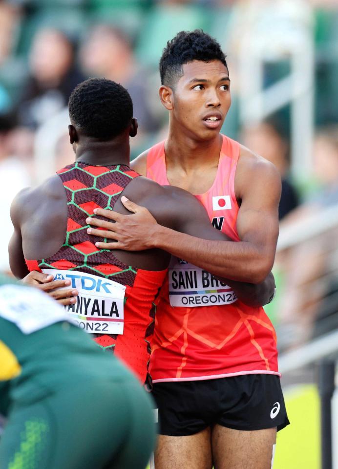 　準決勝進出のサニブラウン