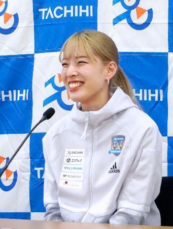 江村「自分でも驚き」世界選手権で日本女子初Ｖ