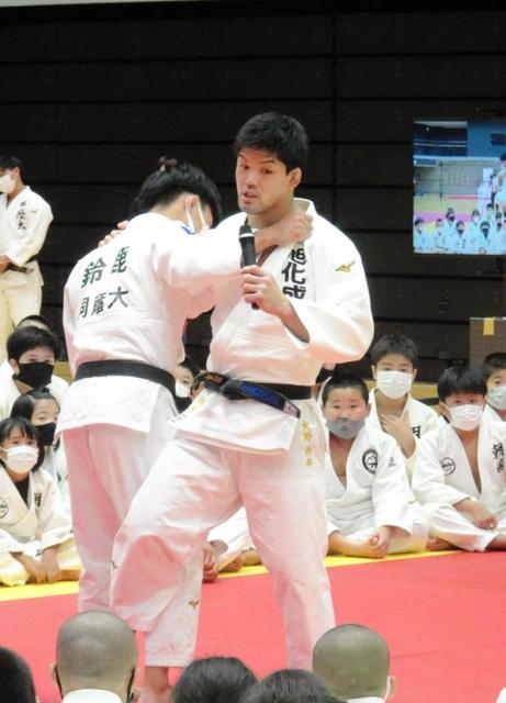 大野将平「現役をもがきたい」　柔道教室ゲスト参加で五輪後の心境明かす