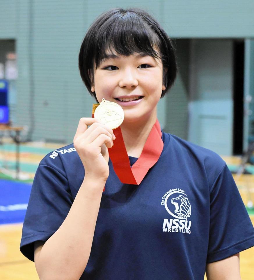 　インカレで初優勝した藤波朱理