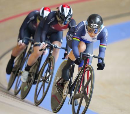 五輪銀の梶原が５度目Ｖ全日本自転車第２日