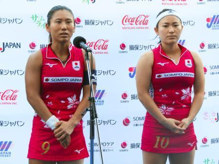 日本女子、強豪と引き分けホッケー、男子は惜敗