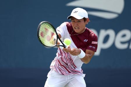 西岡は１回戦敗退全米テニス開幕