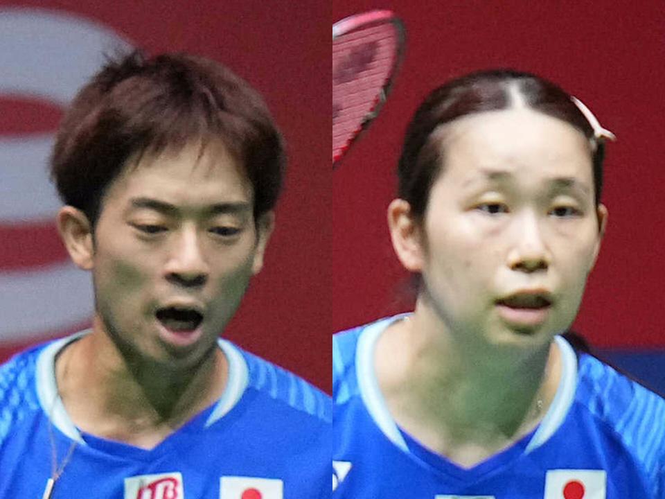 　緑川大輝（左）と斎藤夏