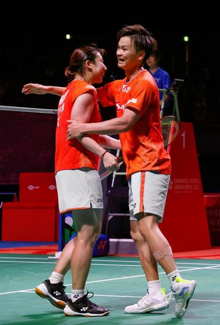 バドミントン・わたがしペアが雪辱!決勝へ 前週敗れた世界選手権金ペア撃破