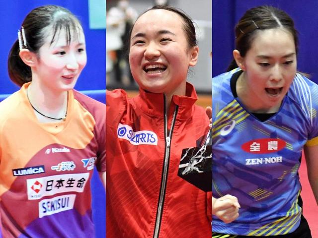 パリ五輪選考で伊藤美誠２位、石川佳純４位浮上　世界代表争いは１１月選考会も対象