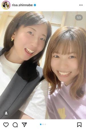 　新鍋理沙のインスタグラム＠ｒｉｓａ．ｓｈｉｎｎａｂｅより