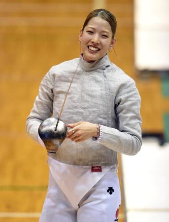 　決勝進出を決めた江村美咲