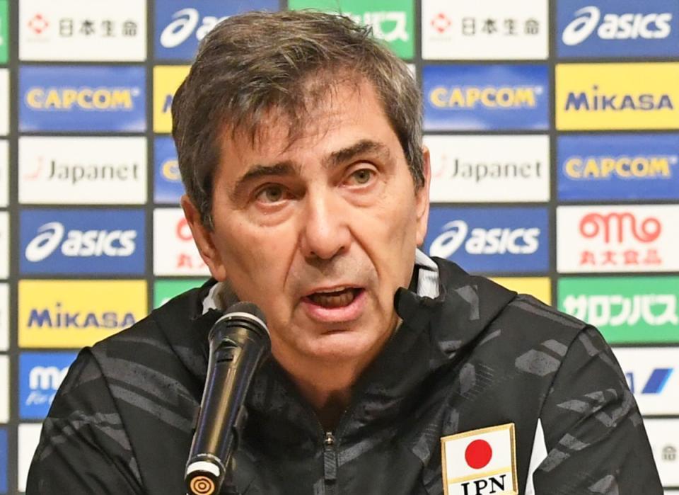 　日本代表・フィリップ・ブラン監督