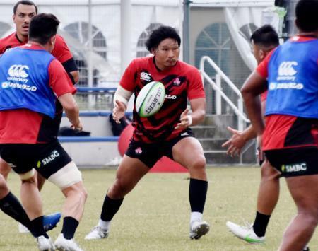 新スローガン「私たちのチーム」ラグビー、代表候補合宿を公開