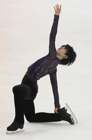 　大会３連覇を果たした山本草太（撮影・石井剣太郎）