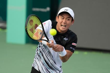 西岡良仁、世界２位破り４強テニスの韓国オープン