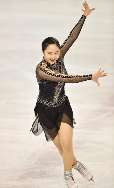 本田望結が涙　厳しい結果も滑る喜び実感「辞めるみたい。辞めない辞めない」