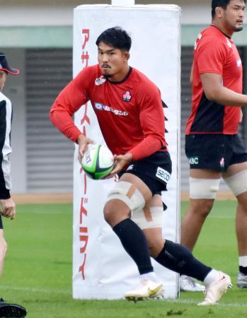 ラグビー姫野「一秒一秒大切に」豪州第２戦の前日練習