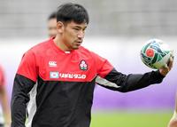 先発復帰が決まった中村亮土