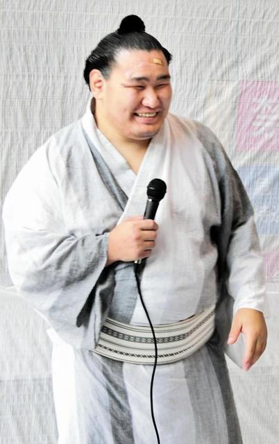 豊昇龍　目指すは「てっぺんです」秋巡業の質問コーナーで明かす