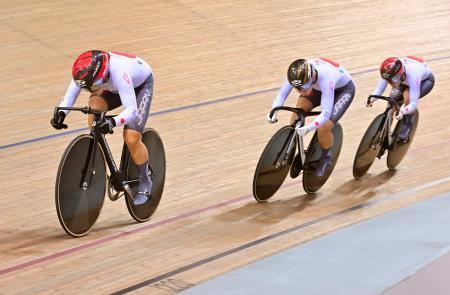 自転車、女子ＴＳ日本新で７位世界選手権、男子は予選失格