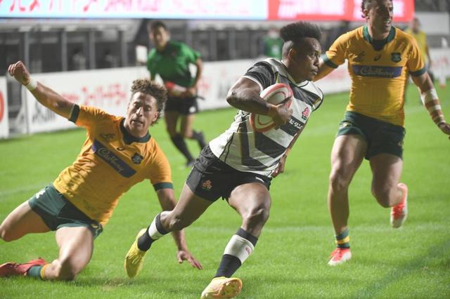 ラグビー日本　豪州Ａ代表に７トライ勝利　豪州から１３戦目で歴史的初勝利