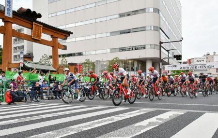 宇都宮で自転車の市街地レースアジア最高峰、３年ぶり開催