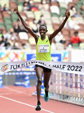 　優勝したビンセント・キプケモイ