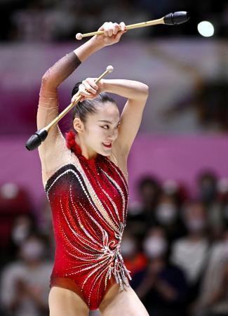 喜田純鈴４位、山田愛乃は１０位新体操イオン杯最終日