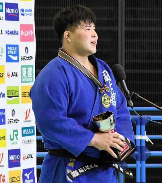 柔道２１歳の高橋翼　五輪代表・原沢破り初Ｖ「同級生の斉藤立選手に近づけた」パリへ名乗り