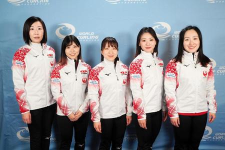 　パンコンチネンタル選手権に挑む（右から）藤沢五月、吉田知那美、鈴木夕湖、吉田夕梨花、石崎琴美（Ｃ）ＪＣＡ