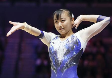 宮田８位入賞、山田は１４位世界体操の女子個人総合
