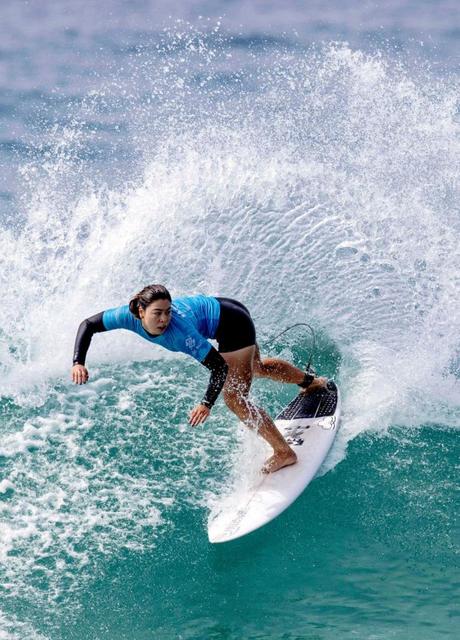 サーフィン・都筑有夢路　日本女子最高３位　来季ＣＴ参戦に望み