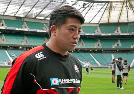 「敵への声援、力に変えたい」ラグビー日本の坂手主将