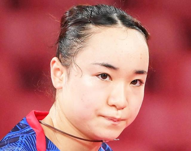 伊藤美誠がストレート快勝で１回戦突破　高校生を圧倒　パリ五輪代表選考会