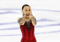 　女子フリーの演技を終え感極まる三原舞依＝シェフィールド（ロイター＝共同）