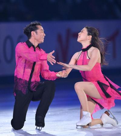 　大人の雰囲気で観客を魅了した村元哉中、高橋大輔組