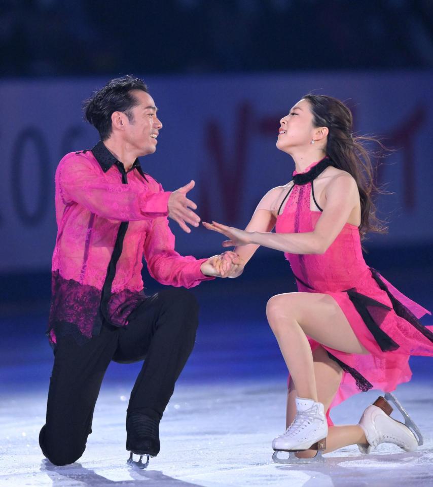 　大人の雰囲気で観客を魅了した村元哉中、高橋大輔組