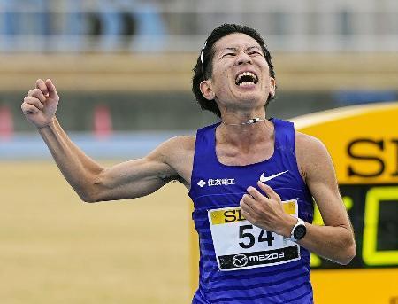 防府読売マラソン、中村が初優勝２位山本、３位橋本