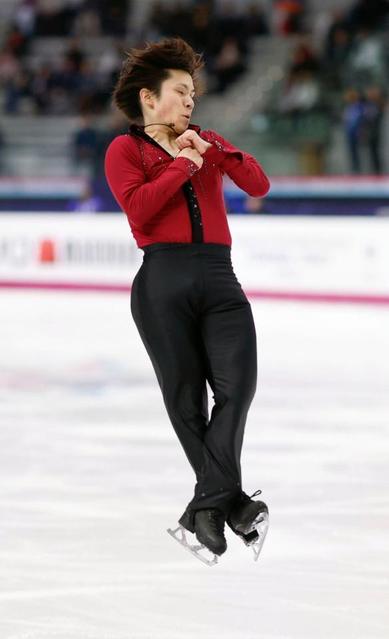 宇野昌磨がＳＰ首位発進、２位山本草太、３位三浦佳央　ＧＰファイナル男子ＳＰ