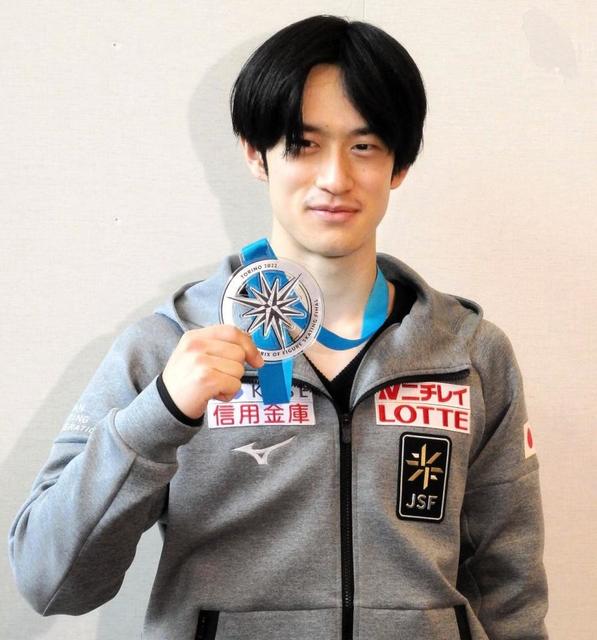 山本草太がＧＰファイナルから帰国　銀メダルに「練習通り本番で出せるようになった」