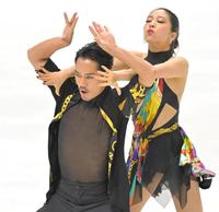 　熱演する村元哉中、高橋大輔組（撮影・高部洋祐）