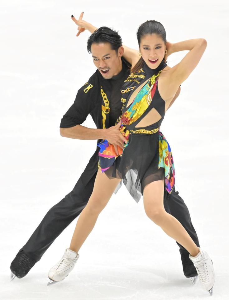 　熱演する村元哉中、高橋大輔組（撮影・高部洋祐）