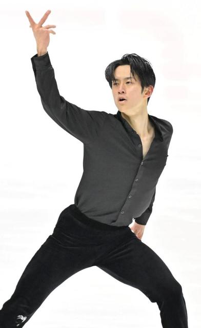 ＧＰＦ２位の山本草太は悔しＳＰ８６・８９点　４Ｓが痛恨の２回転に　哀愁「イエスタデイ」好演も